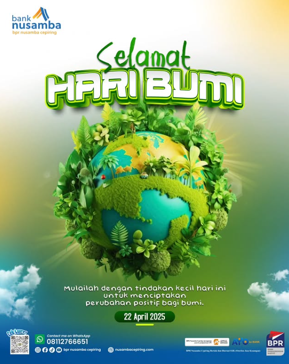 Selamat Hari Bumi – 22 April 2025