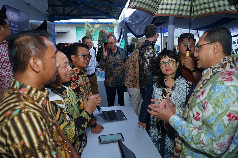 OJK dan KemdiktiSaintek Apresiasi Stand Nusamba saat Kunjungan Wakil Presiden Swiss ke Pangalengan