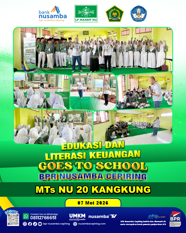 Edukasi Literasi Keuangan: Uang Saku Aman Masa Depan Nyaman